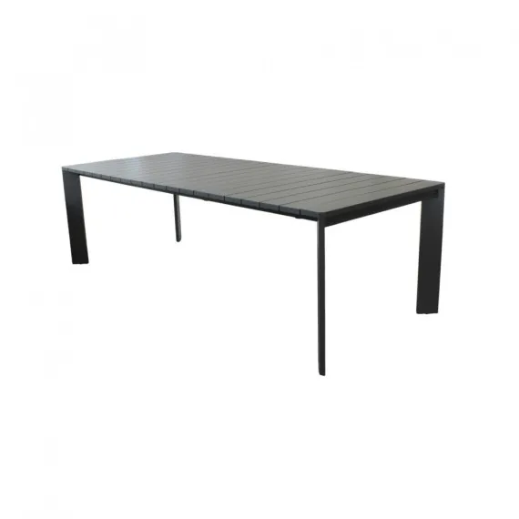 Ausziehbarer Gartentisch aus Aluminium 150x100 BROOKLYN