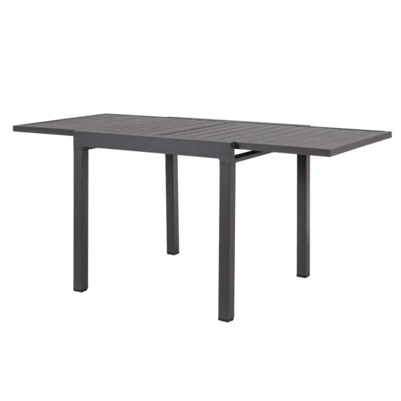 Ausziehbarer quadratischer Aluminium-Gartentisch HAWAII