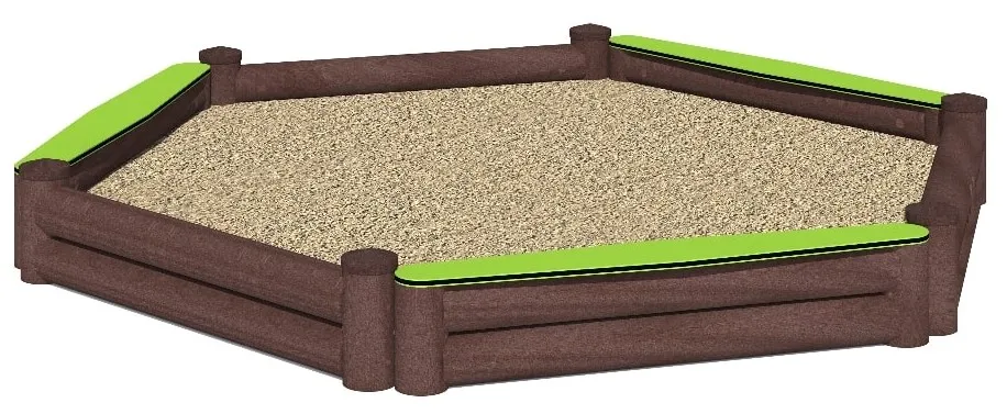 Westfalia Sandkasten sechseckig