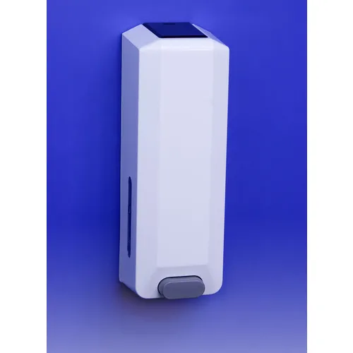 CWS Seifenspender Novoclean 9 × 28 cm in weiß / /