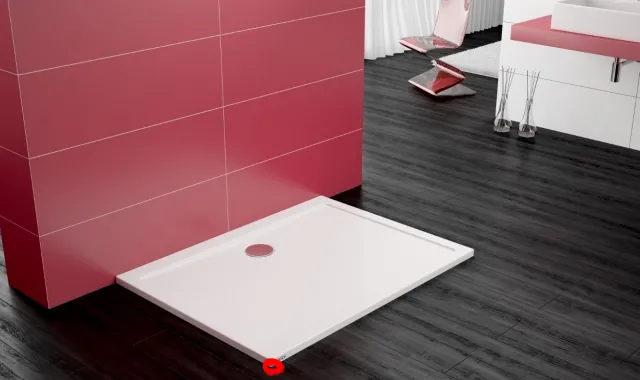 Hoesch Rechteck Duschwanne „Samar“ 120 × 90 cm in weiß 4457.010 - B-Ware