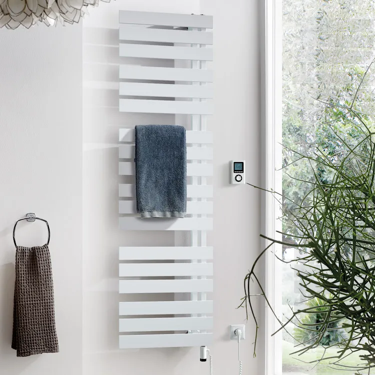 HSK Designheizkörper „Yenga“ Raumteiler 60 × 182,4 cm in Weiß