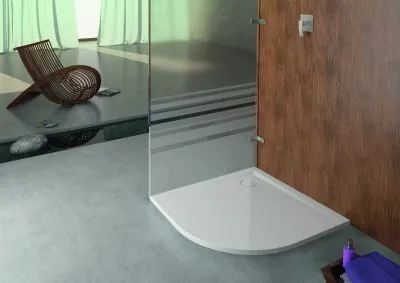 Hoesch Aluminiumschürze Viertelkreis „Muna“ für 80 cm