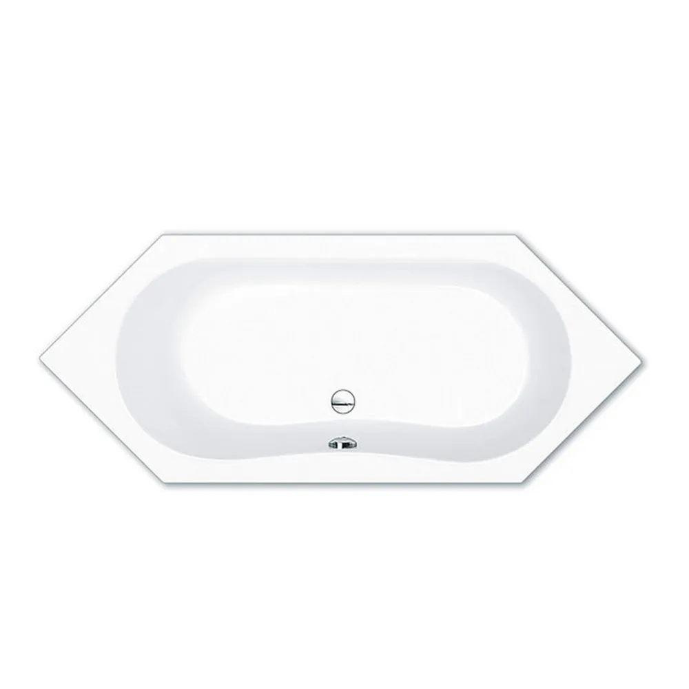 repaBAD Badewanne „Alicante“ sechseck 200 × 90 cm