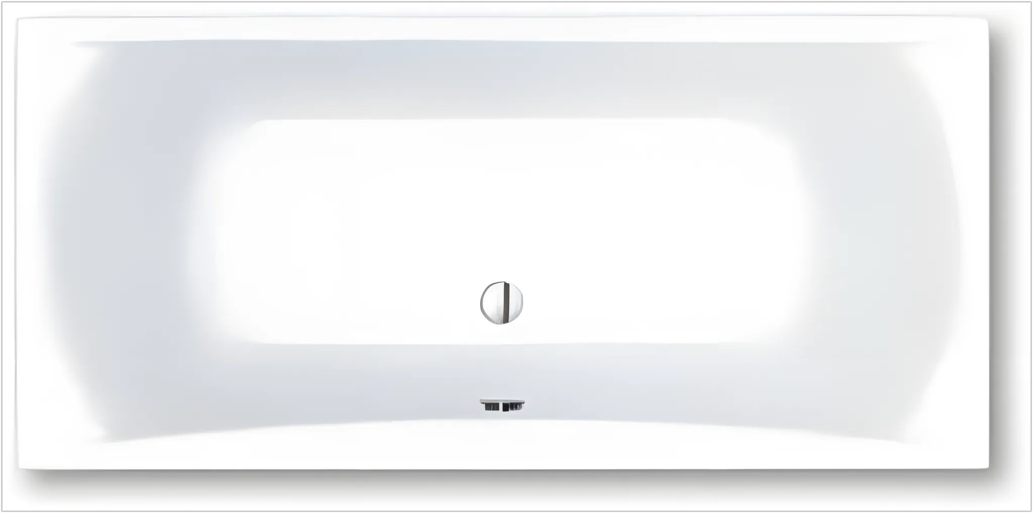 repaBAD Badewanne „Arosa“ rechteck 1800 × 800 mm in Weiß