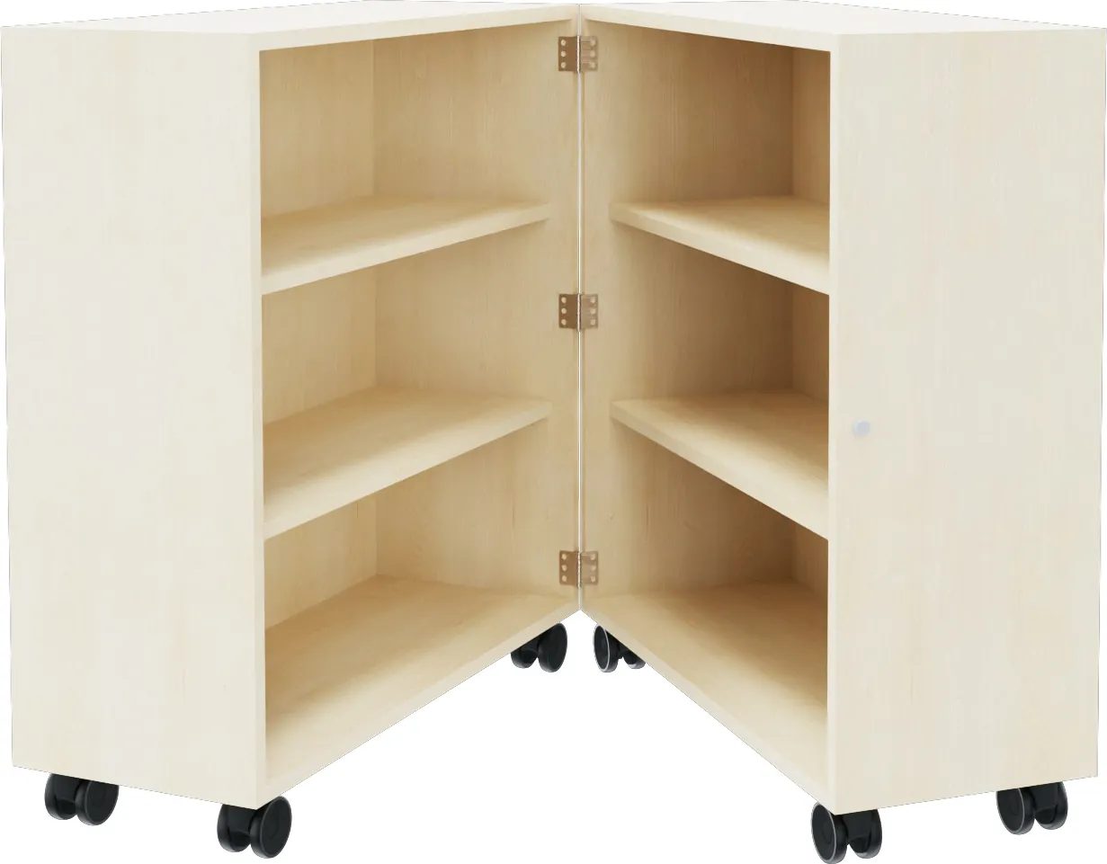 Mobile Klappbibliothek