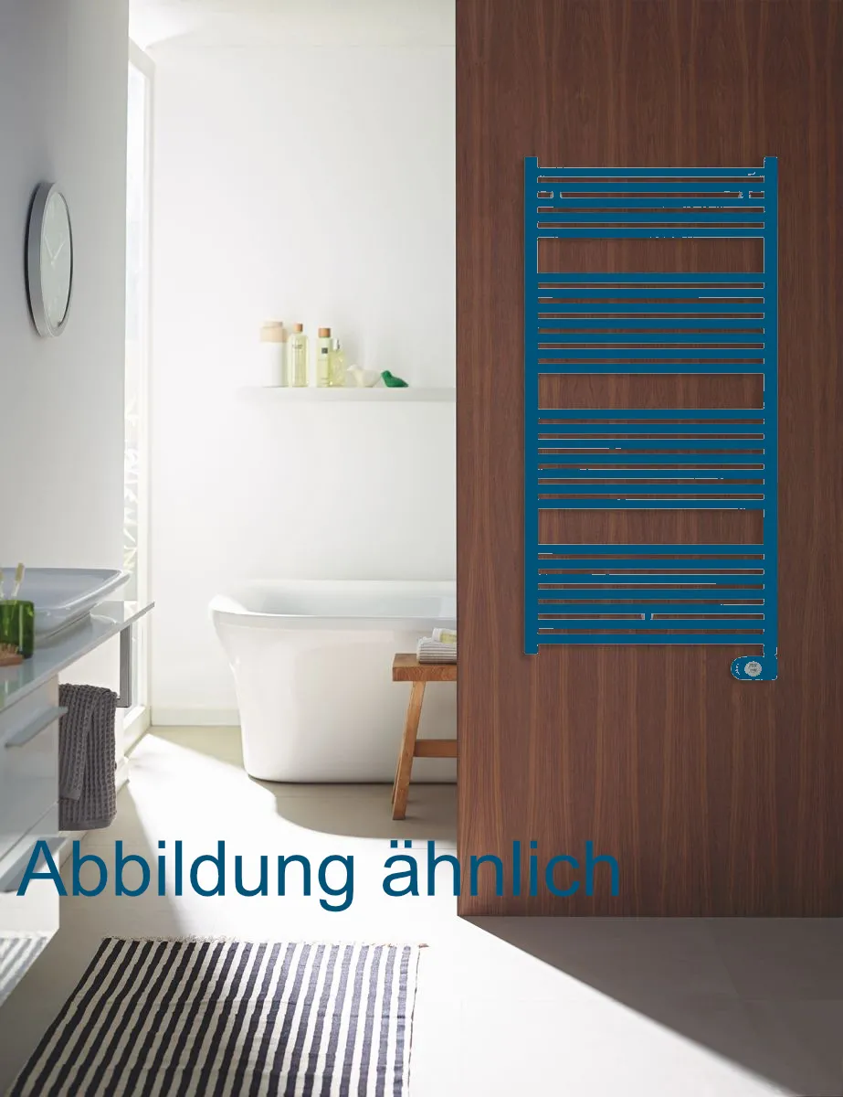 Zehnder Design-Elektroheizkörper „Zeno“ 75 × 176,2 cm ZZ140145GP00000 in Farbe Gentian Blue, B-Ware