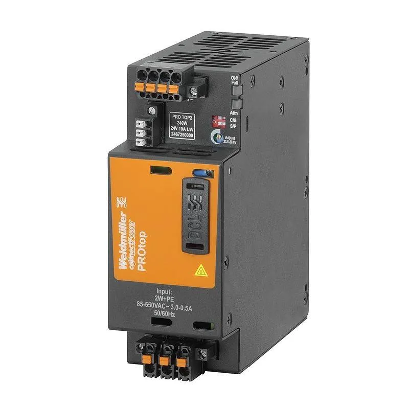 Weidmüller Pro Top2 240 W 24 V 10 A Uw Schaltnetzgerät Netzgerät Netzteil 1phasig B-Ware