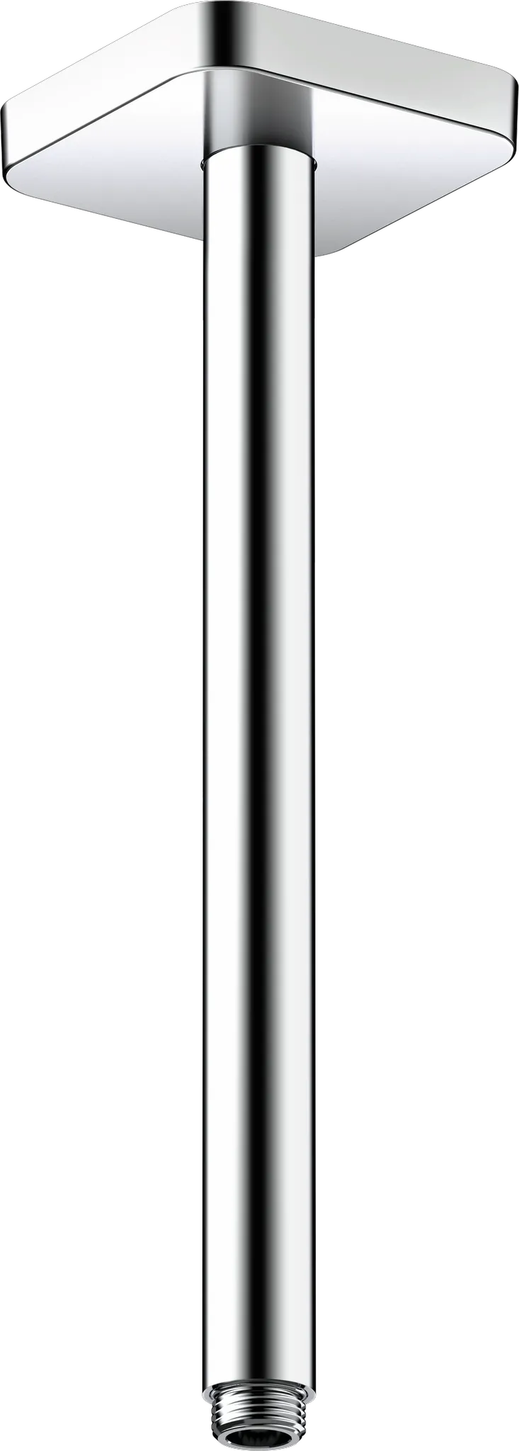 Decken-Anschlussstück Axor DN15 300mm softsquare chrom