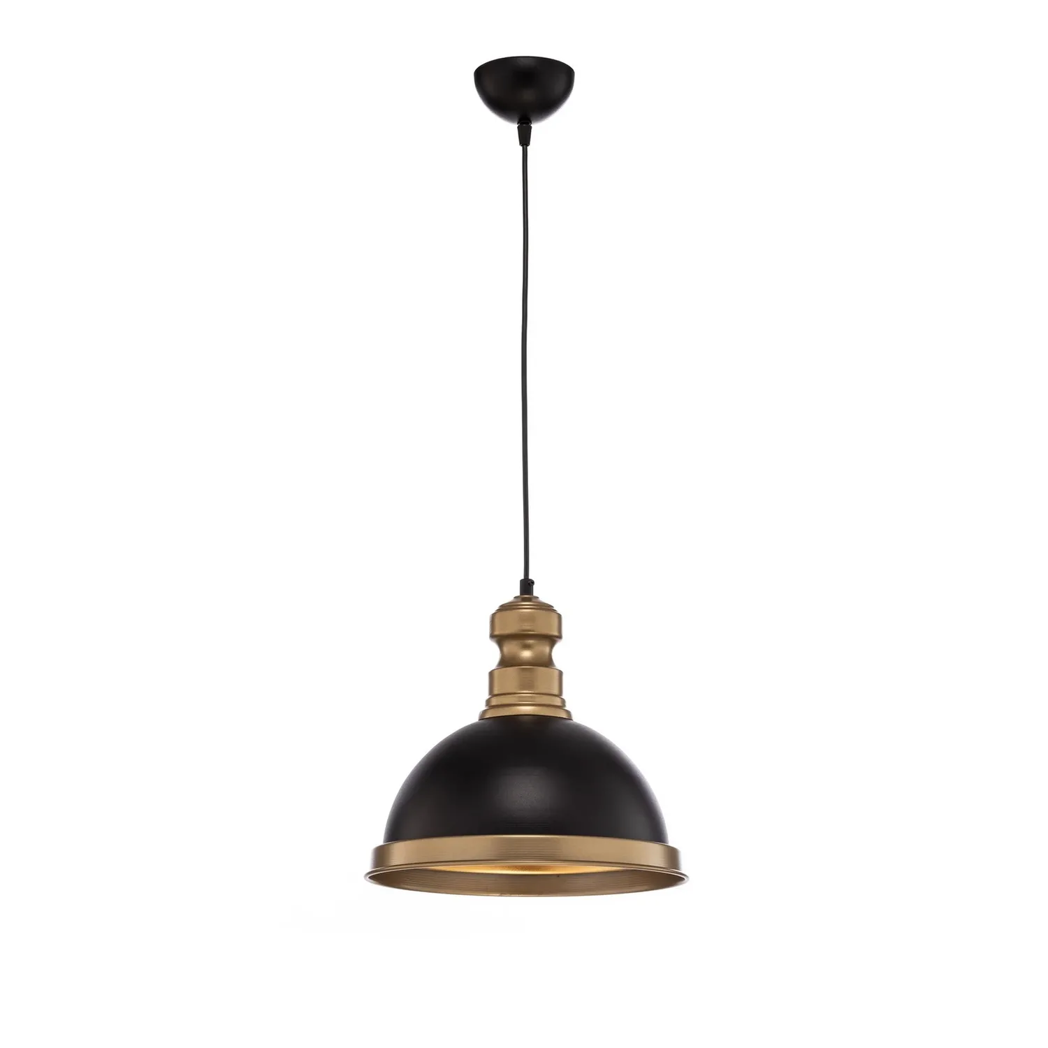 Avonni Hängeleuchte Av 4106 M31 Bsy Schwarz/Antik Gold Siehe Text/Foto B-Ware