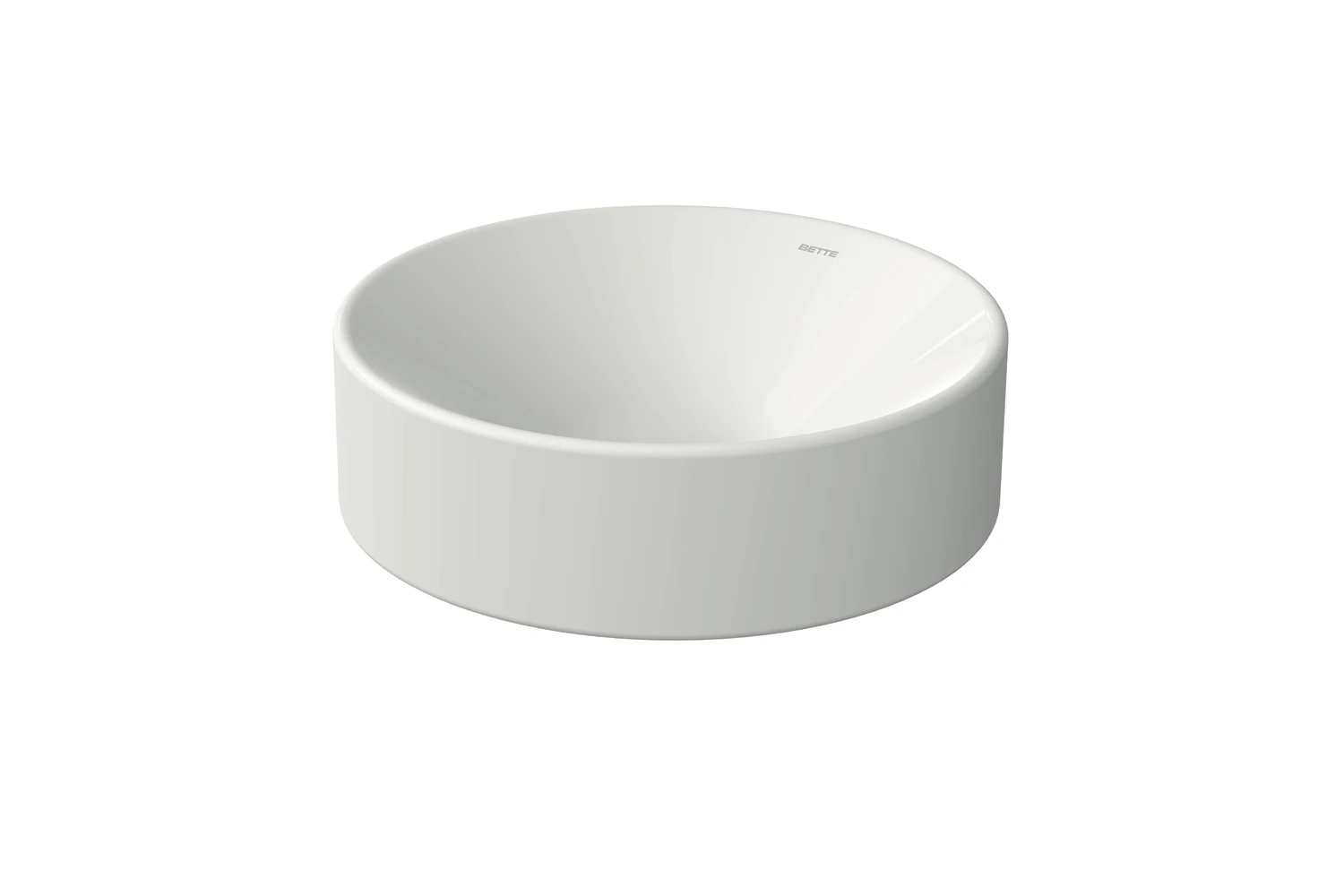 Waschtischschale „BetteSuno“ ⌀ 34 × 10 cm in Weiß