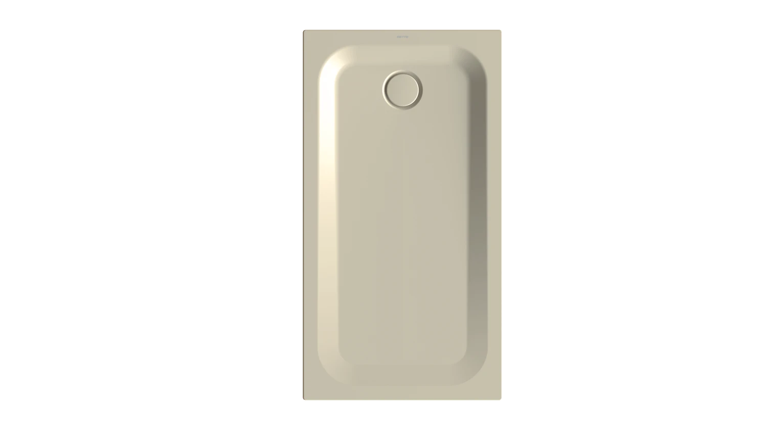 Bette rechteck Duschwanne „BetteUltra“ 130 × 70 cm in Beige