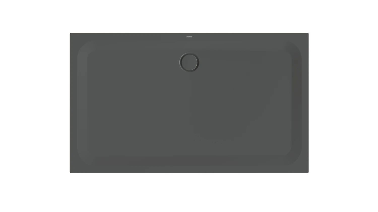 Bette rechteck Duschwanne „BetteUltra“ 170 × 100 cm in Slate