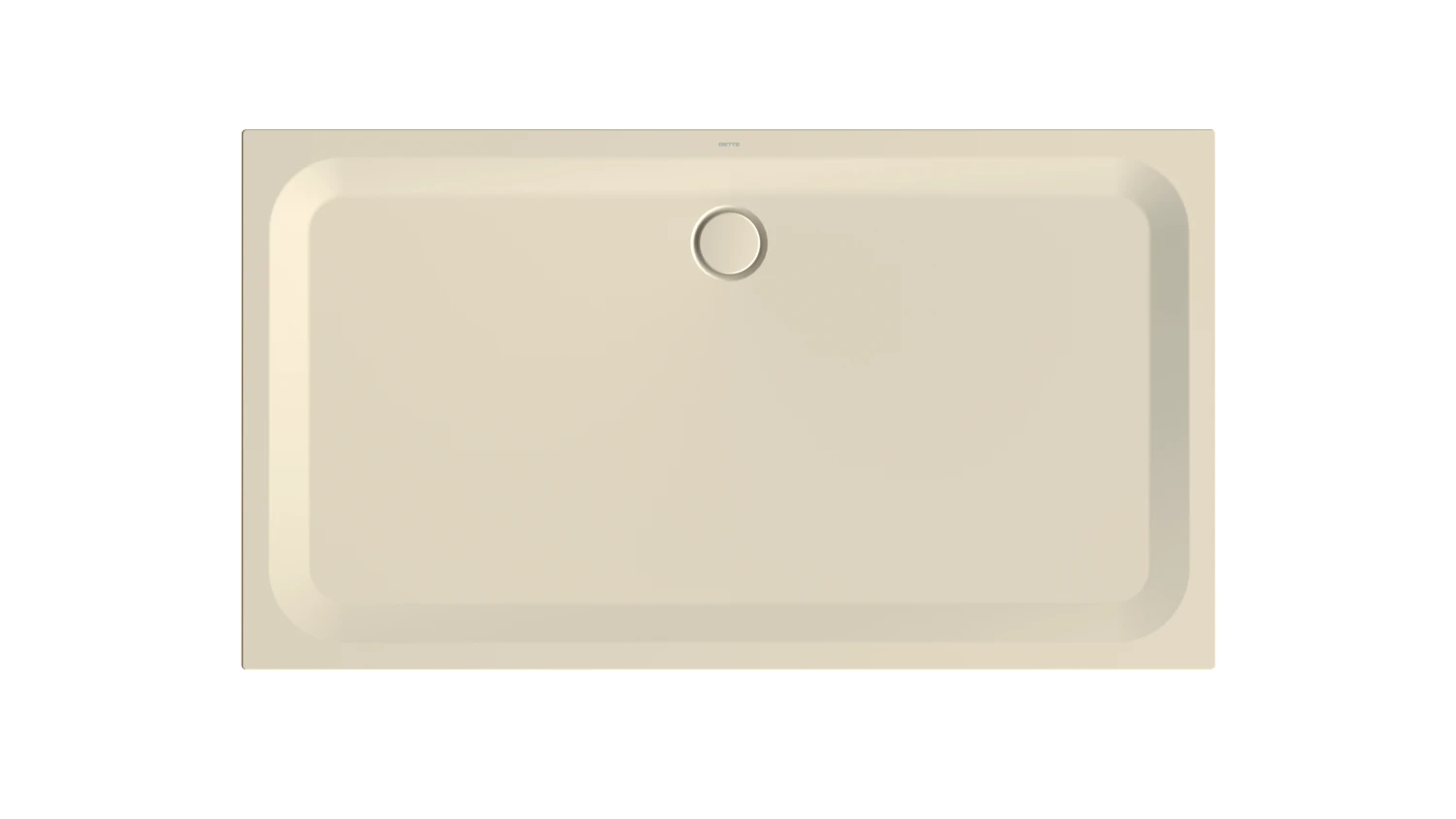 Bette rechteck Duschwanne „BetteUltra“ 180 × 100 cm in Pergamon