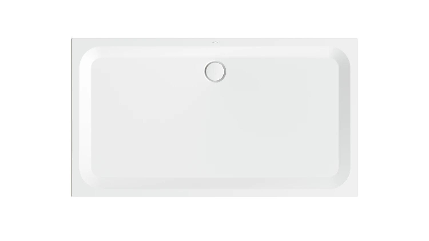 Bette rechteck Duschwanne „BetteUltra“ 180 × 100 cm in Edelweiß