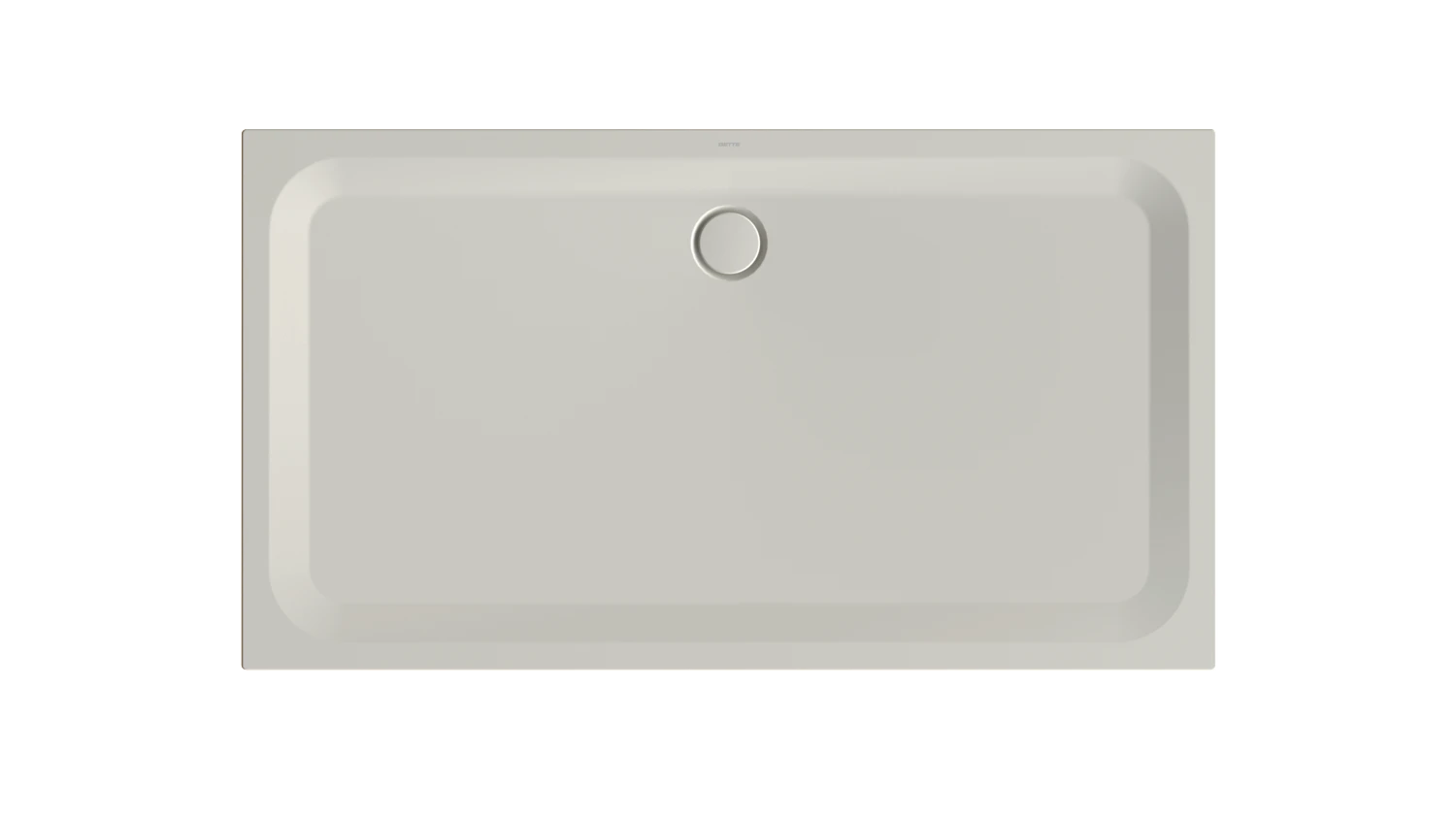 Bette rechteck Duschwanne „BetteUltra“ 180 × 100 cm in Flax