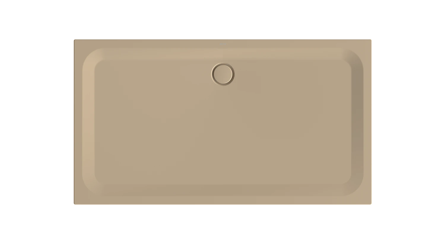 Bette rechteck Duschwanne „BetteUltra“ 180 × 100 cm in Greige