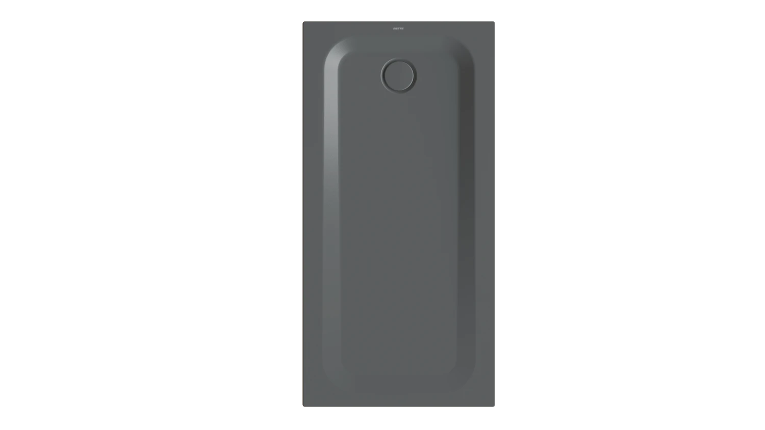 Bette rechteck Duschwanne „BetteUltra“ 150 × 75 cm in Raven