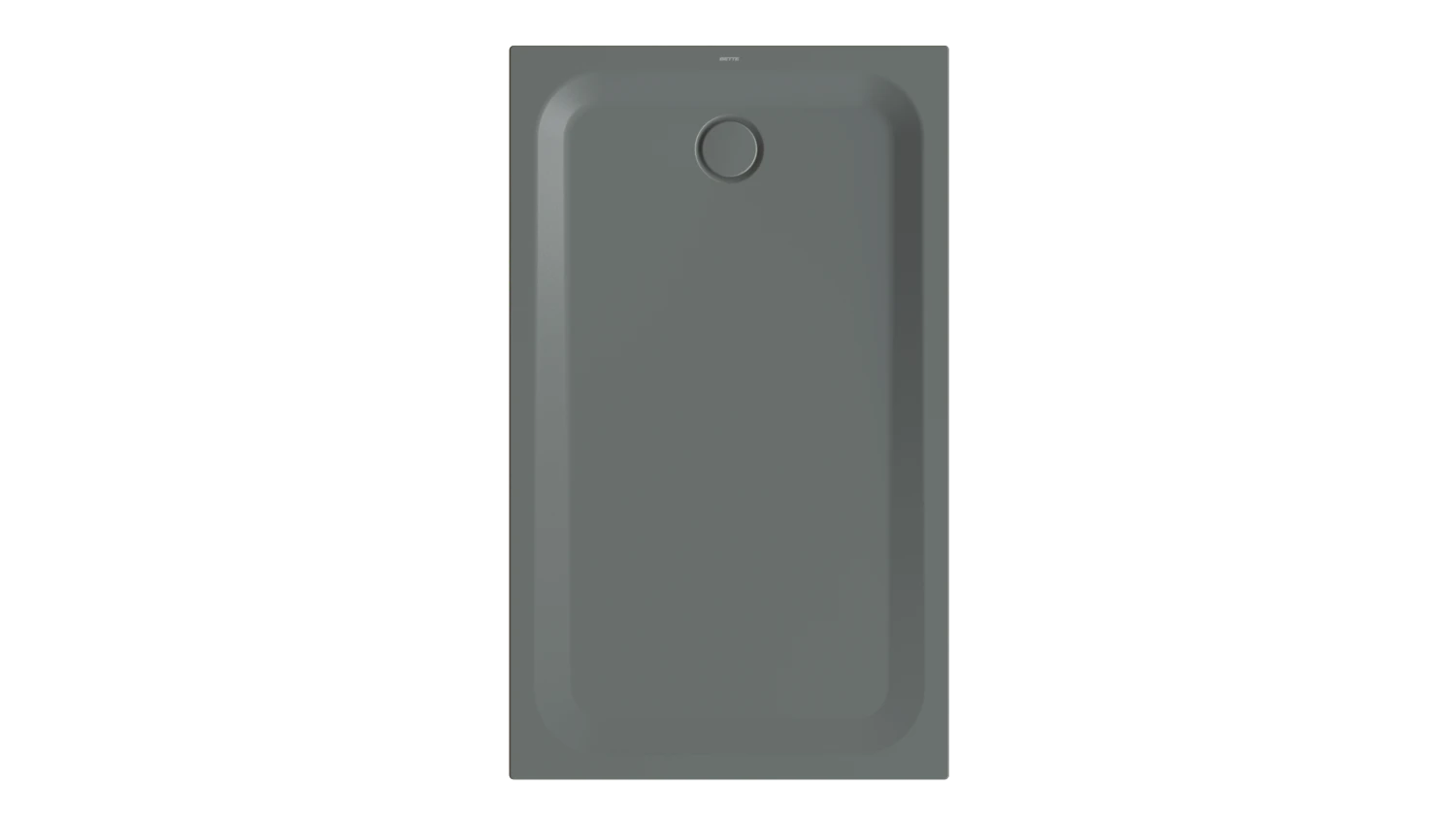 Bette rechteck Duschwanne „BetteUltra“ 150 × 90 cm in Smoke