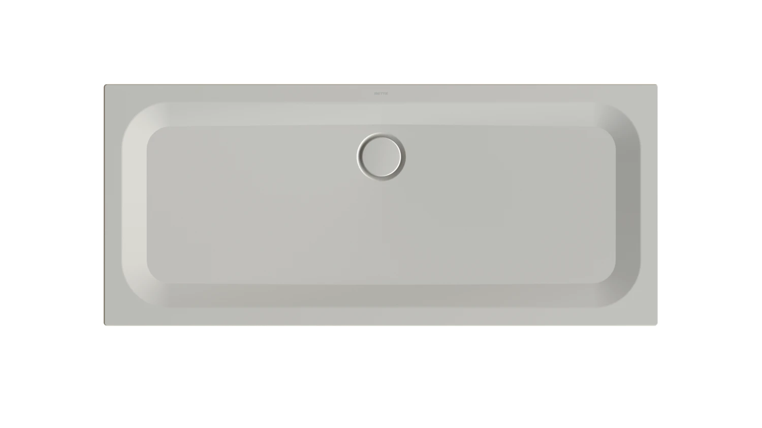 Bette rechteck Duschwanne „BetteUltra“ 160 × 70 cm in Silver