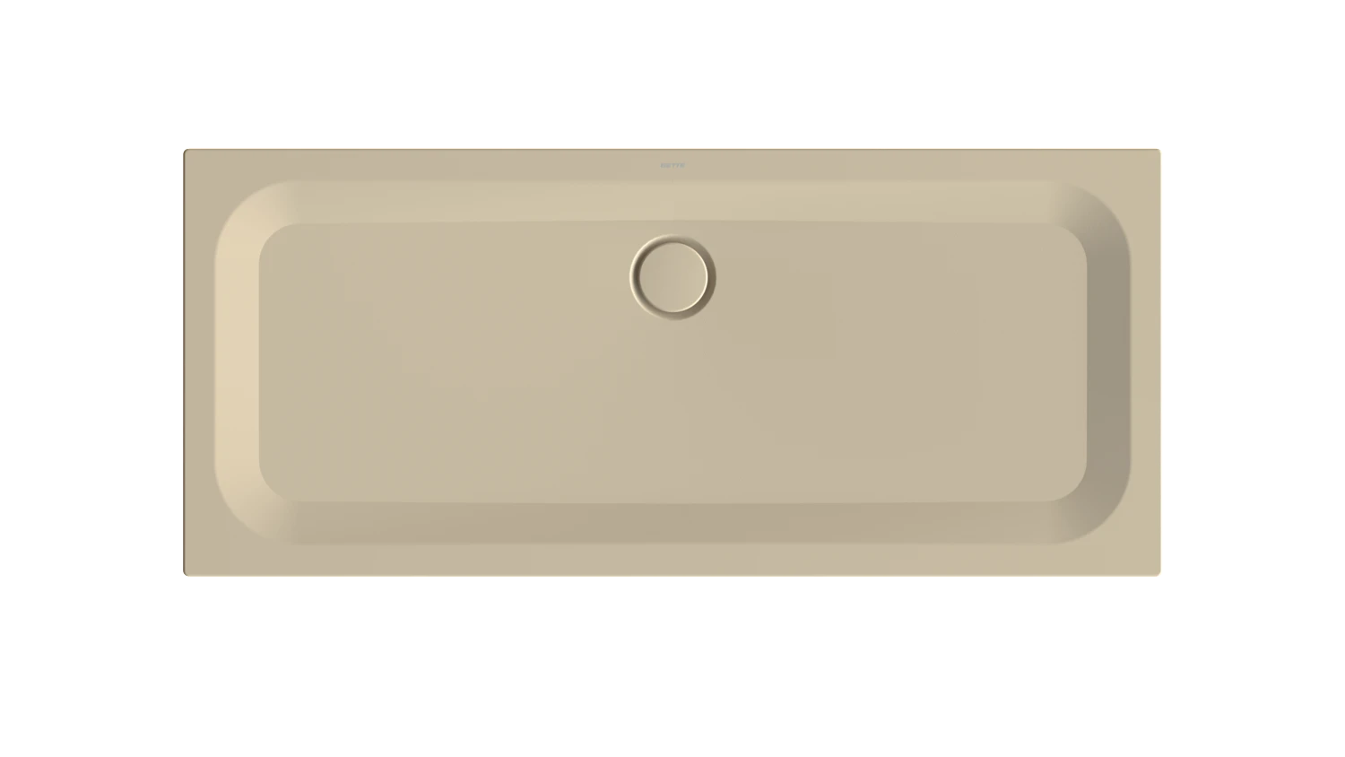 Bette rechteck Duschwanne „BetteUltra“ 160 × 70 cm in Sand