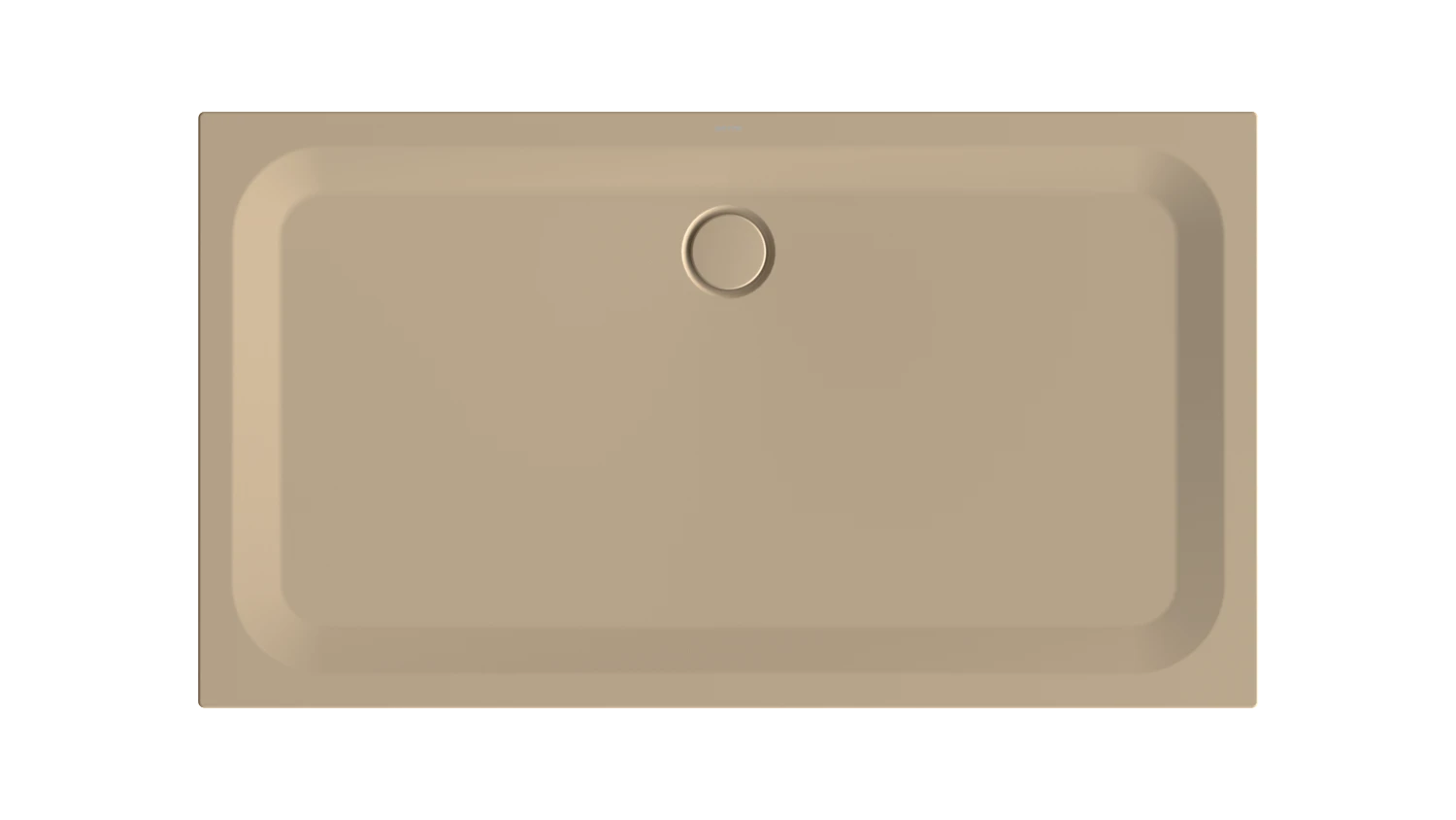 Bette rechteck Duschwanne „BetteUltra“ 160 × 90 cm in Greige