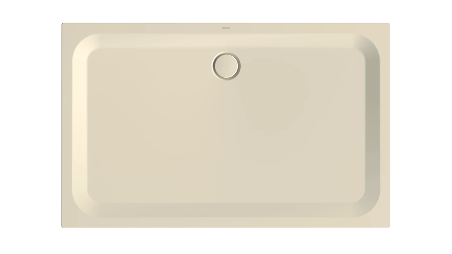 Bette rechteck Duschwanne „BetteUltra“ 160 × 100 cm in Pergamon