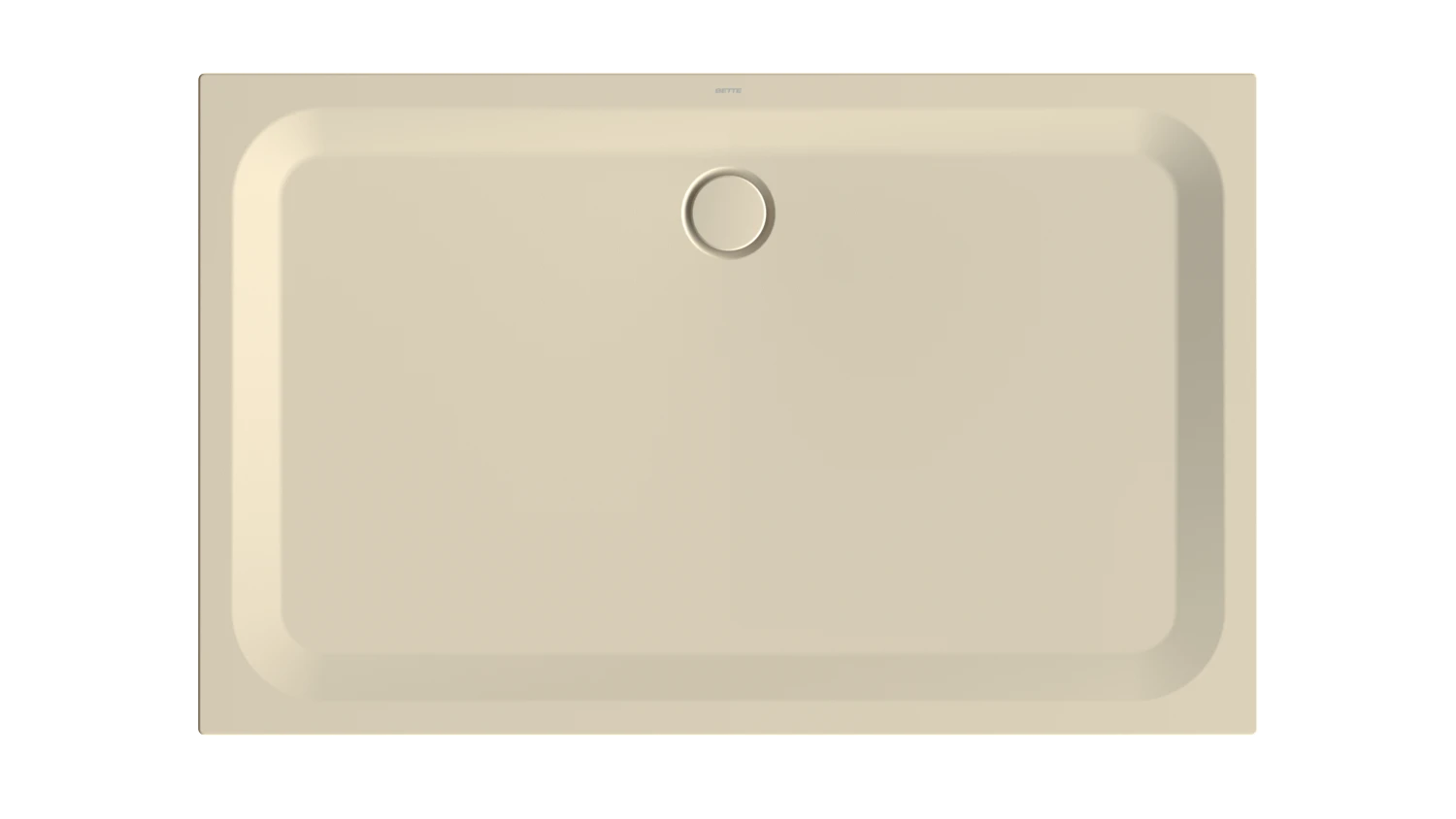 Bette rechteck Duschwanne „BetteUltra“ 160 × 100 cm in Jasmin