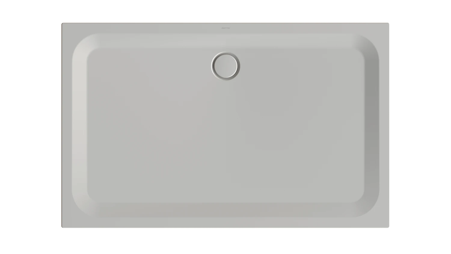 Bette rechteck Duschwanne „BetteUltra“ 160 × 100 cm in Dust