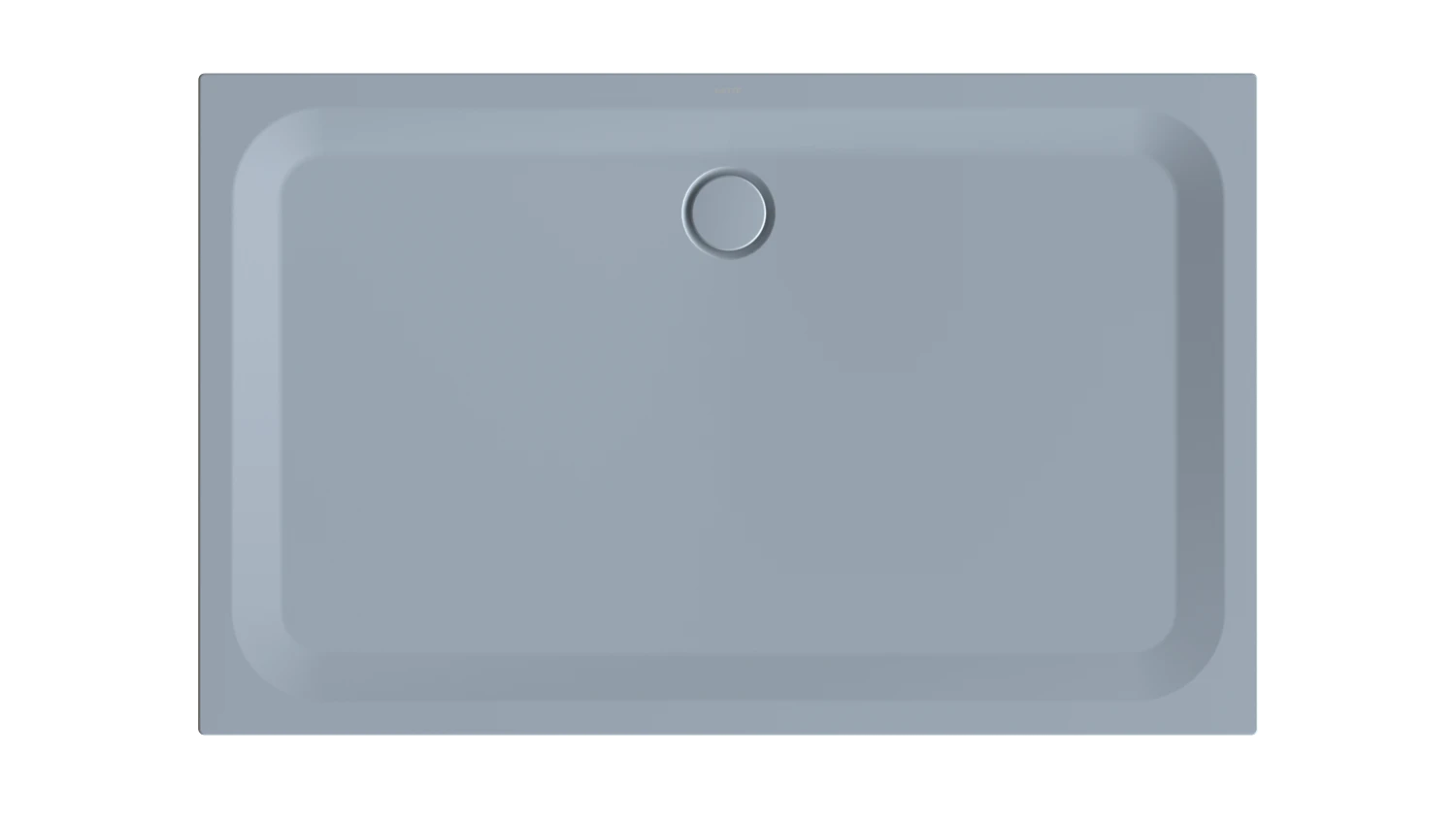 Bette rechteck Duschwanne „BetteUltra“ 160 × 100 cm in Blue Satin