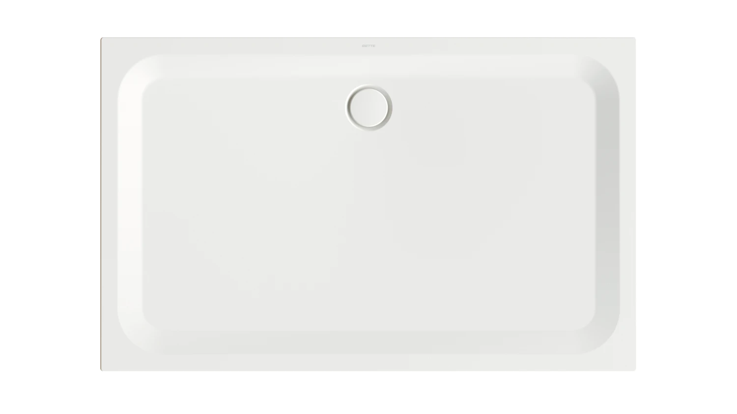 Bette rechteck Duschwanne „BetteUltra“ 160 × 100 cm in Snow