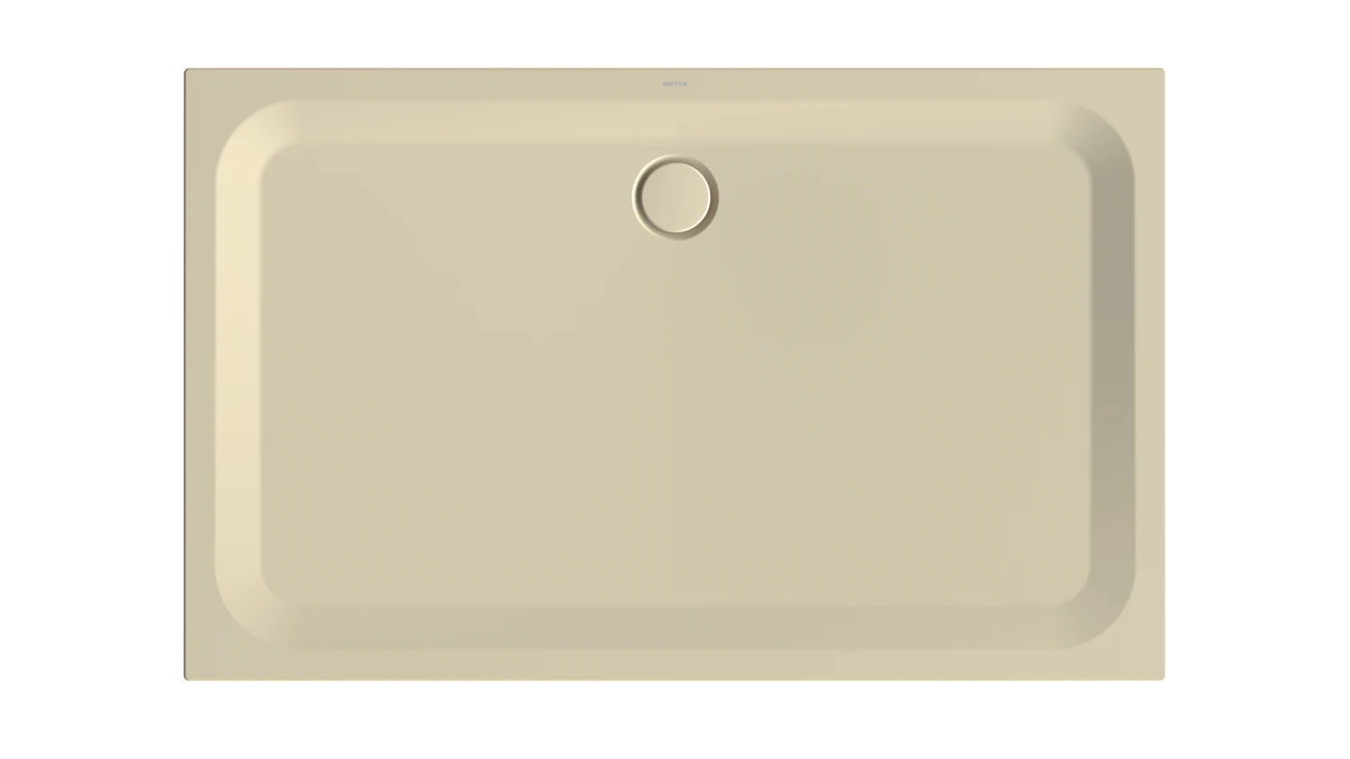 Bette rechteck Duschwanne „BetteUltra“ 160 × 100 cm in Cream