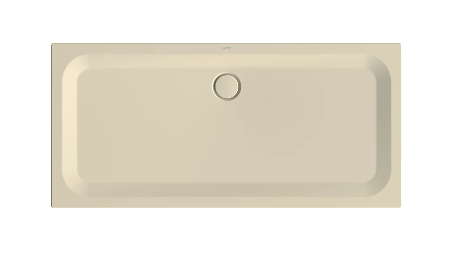 Bette rechteck Duschwanne „BetteUltra“ 170 × 80 cm in Jasmin
