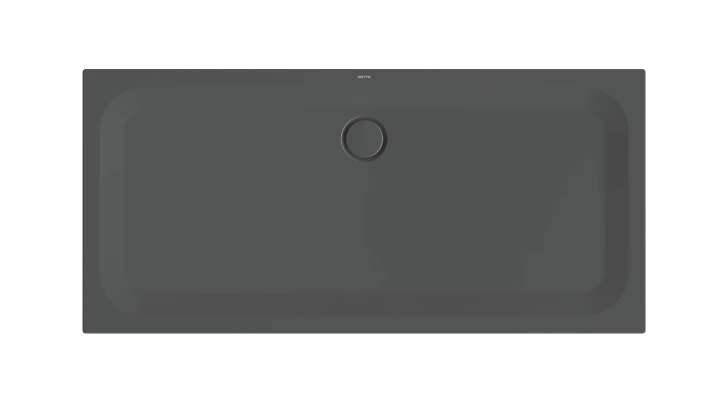 Bette rechteck Duschwanne „BetteUltra“ 170 × 80 cm in Slate
