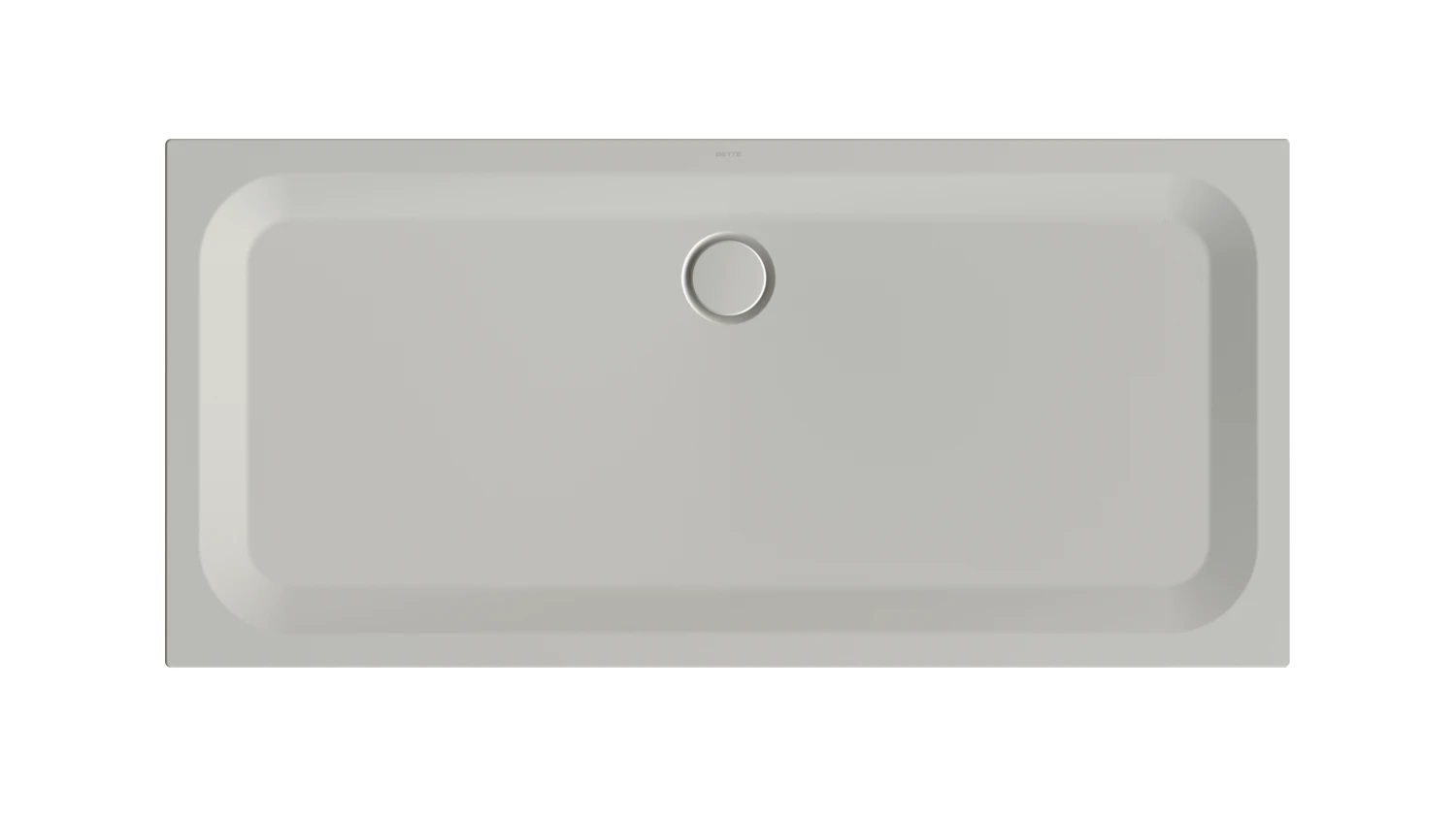 Bette rechteck Duschwanne „BetteUltra“ 170 × 80 cm in Silver