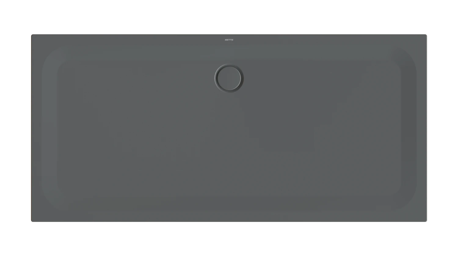 Bette rechteck Duschwanne „BetteUltra“ 190 × 90 cm in Raven