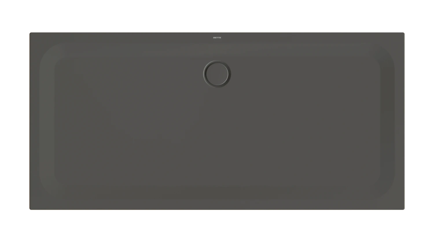 Bette rechteck Duschwanne „BetteUltra“ 190 × 90 cm in Anthracite