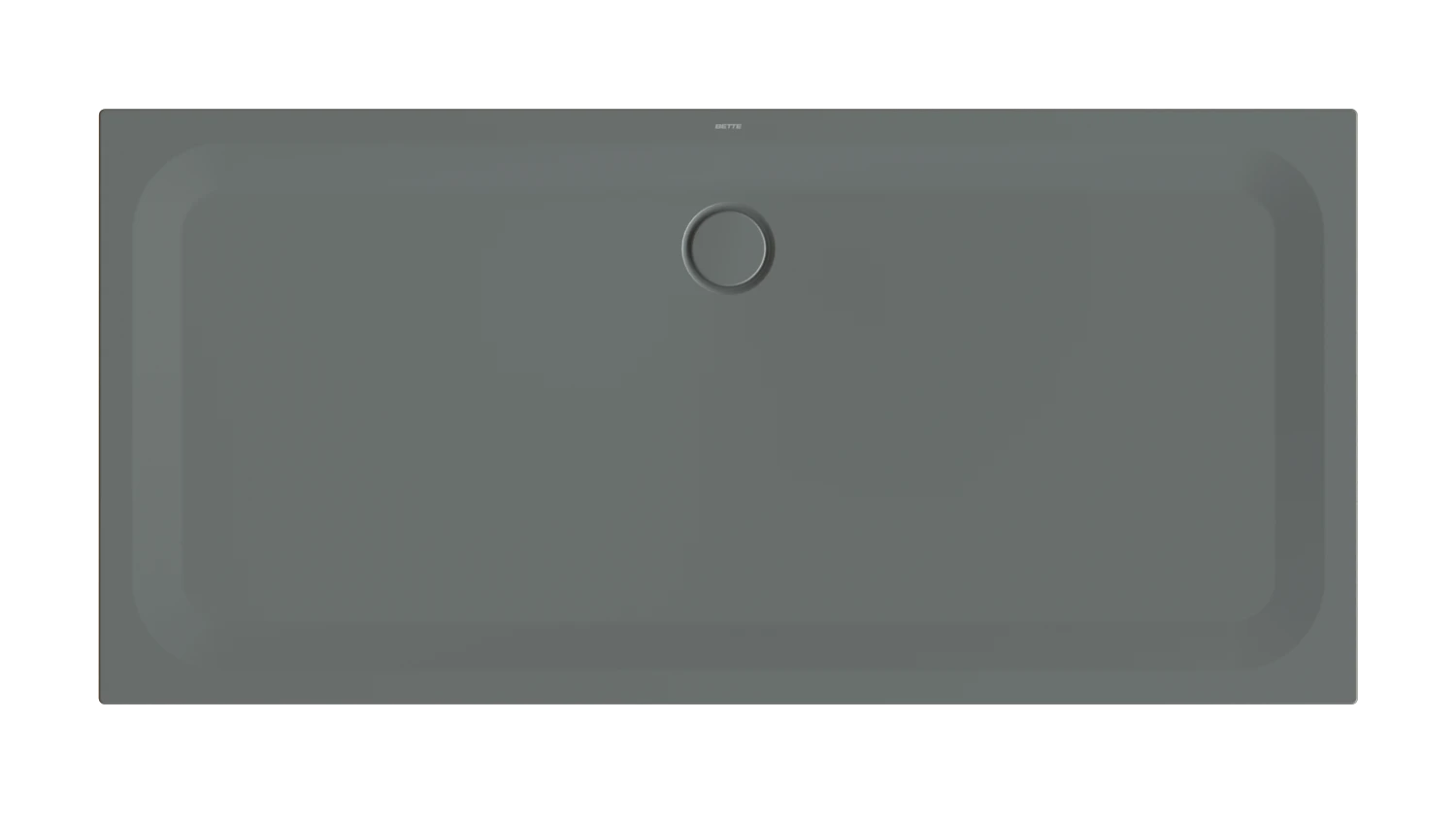 Bette rechteck Duschwanne „BetteUltra“ 190 × 90 cm in Smoke