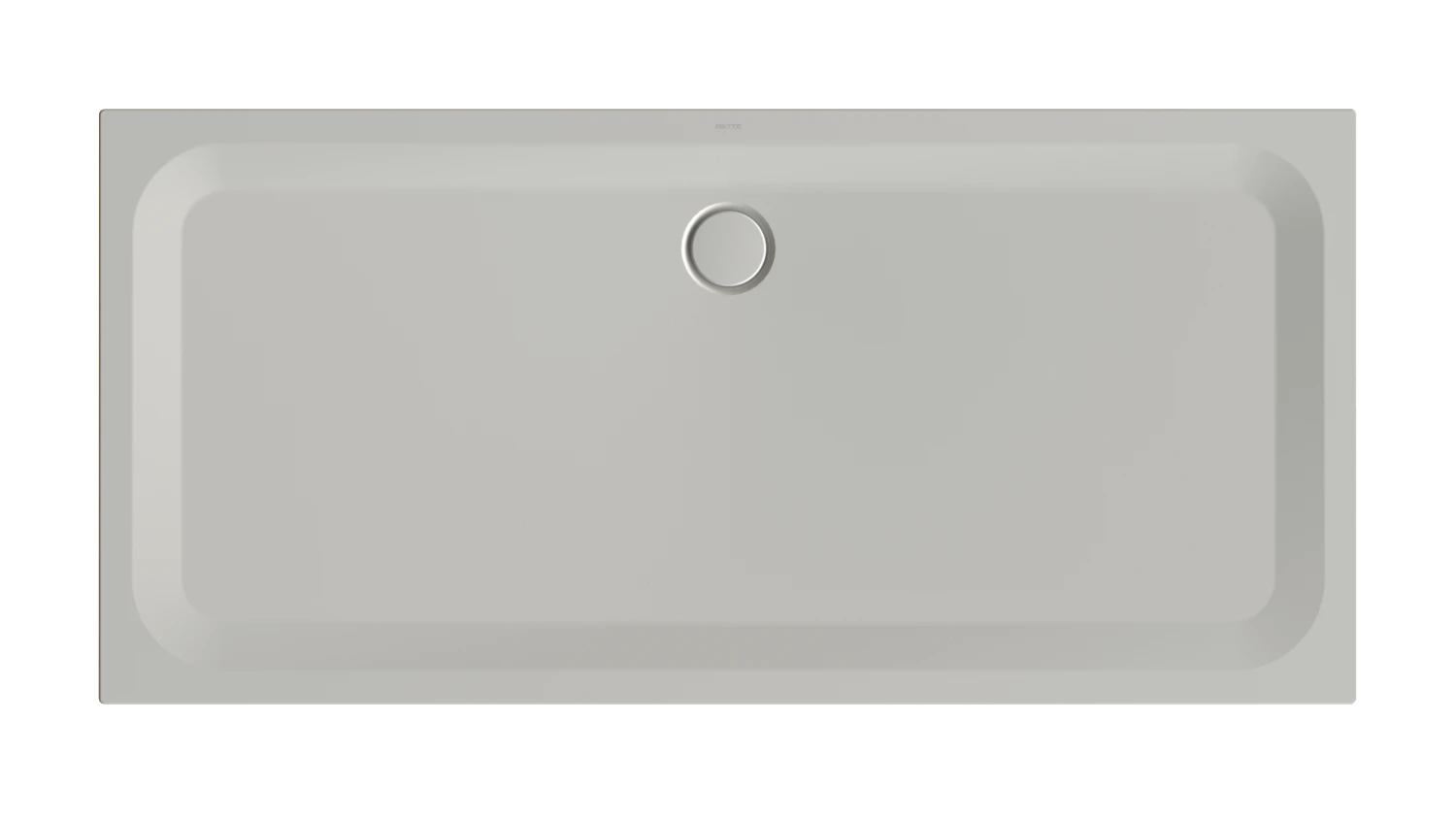 Bette rechteck Duschwanne „BetteUltra“ 190 × 90 cm in Silver