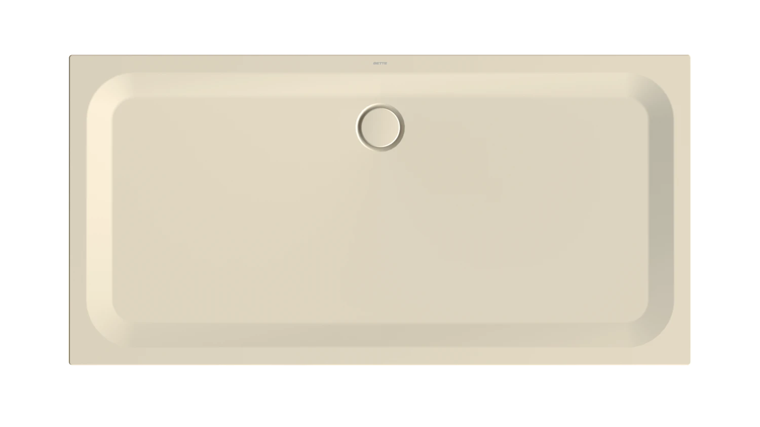 Bette rechteck Duschwanne „BetteUltra“ 180 × 90 cm in Pergamon
