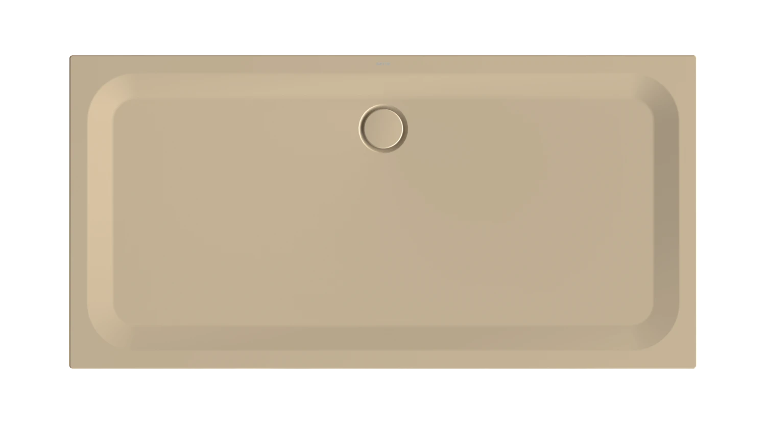 Bette rechteck Duschwanne „BetteUltra“ 180 × 90 cm in Bahamabeige