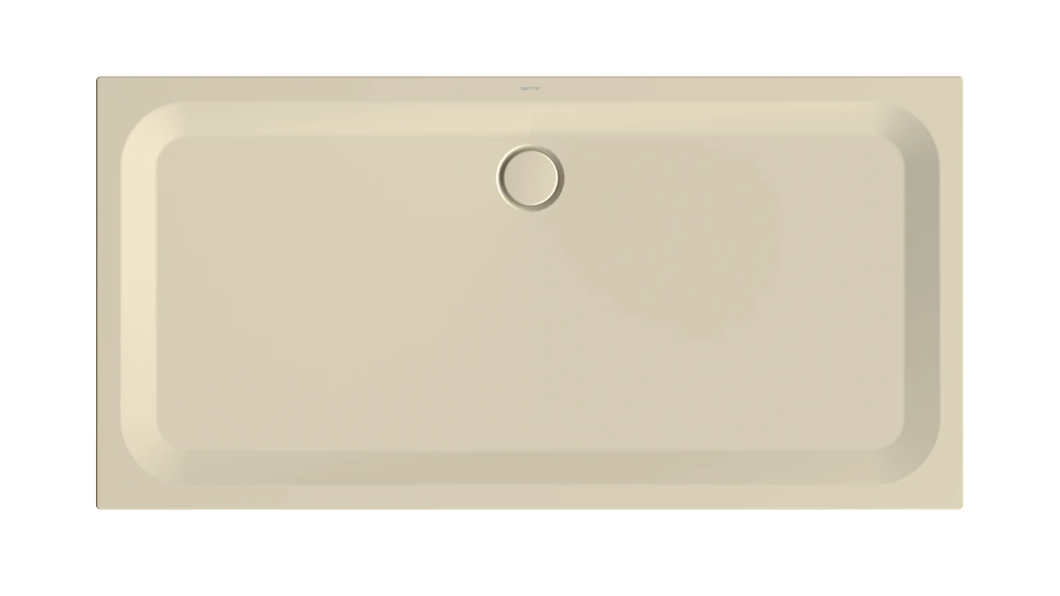 Bette rechteck Duschwanne „BetteUltra“ 180 × 90 cm in Jasmin
