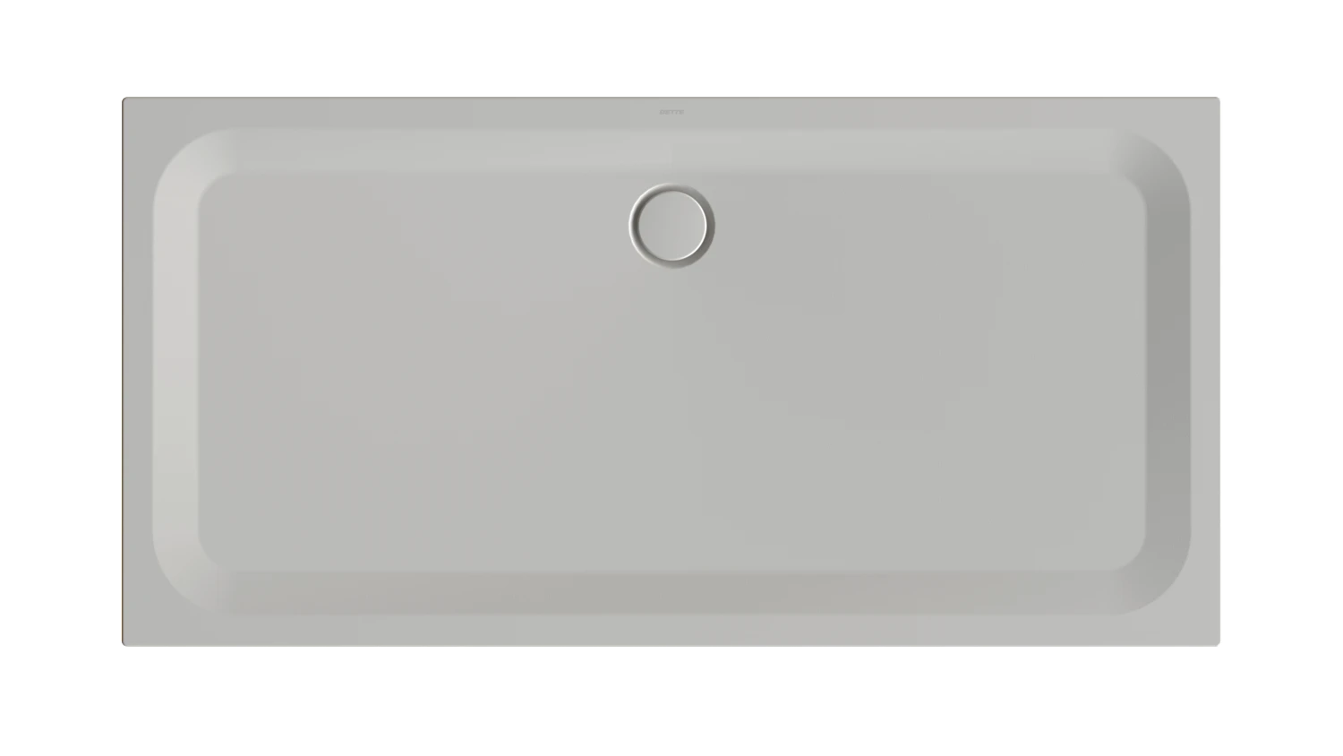 Bette rechteck Duschwanne „BetteUltra“ 180 × 90 cm in Dust