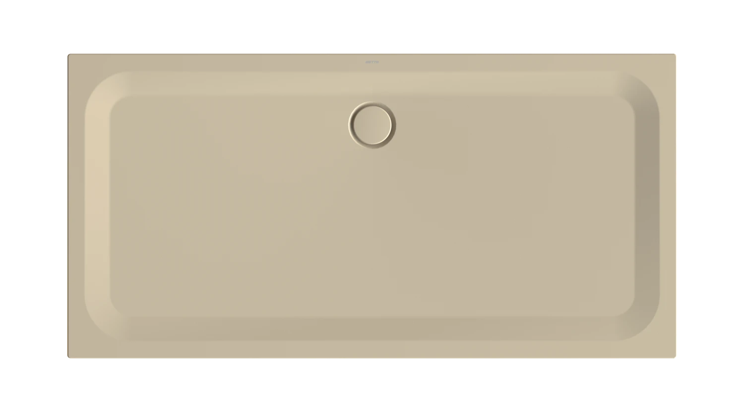Bette rechteck Duschwanne „BetteUltra“ 180 × 90 cm in Sand
