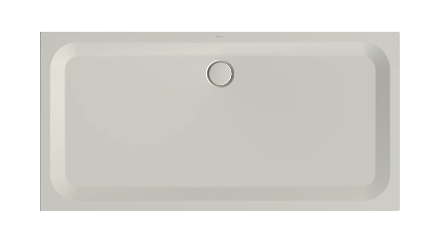 Bette rechteck Duschwanne „BetteUltra“ 180 × 90 cm in Flax