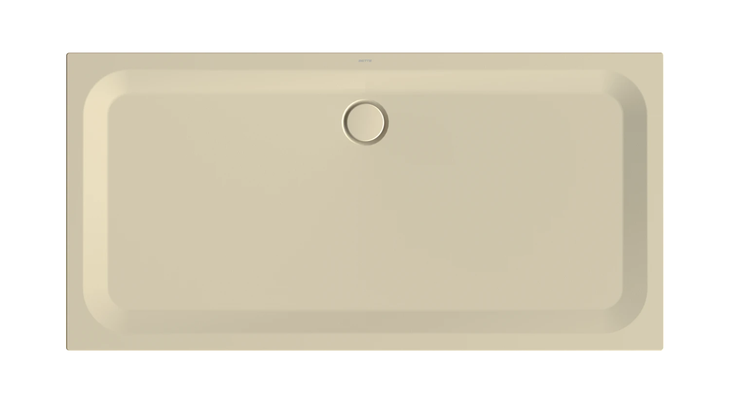 Bette rechteck Duschwanne „BetteUltra“ 180 × 90 cm in Cream