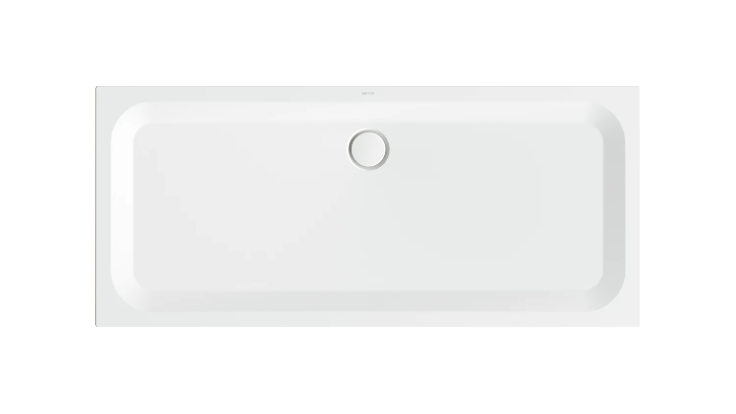 Bette rechteck Duschwanne „BetteUltra“ 180 × 80 cm in Edelweiß