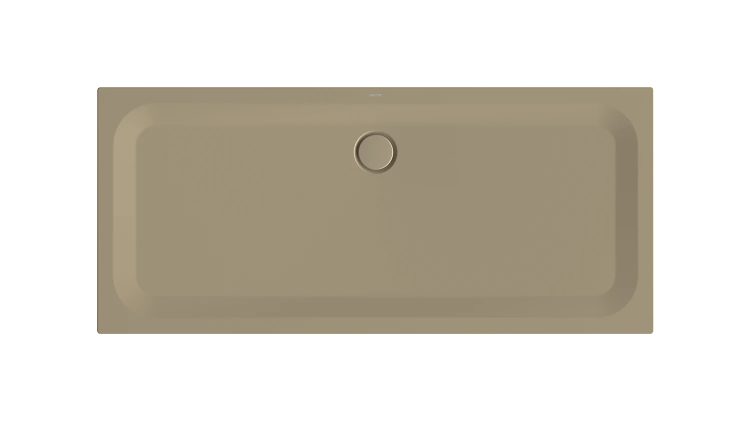 Bette rechteck Duschwanne „BetteUltra“ 180 × 80 cm in Hazel