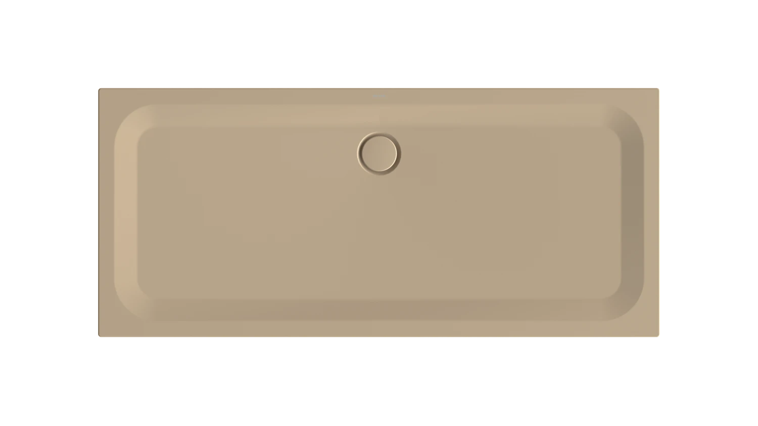 Bette rechteck Duschwanne „BetteUltra“ 180 × 80 cm in Greige