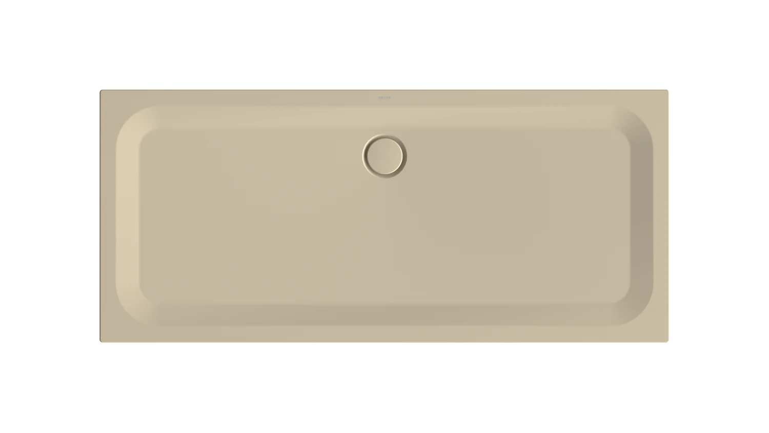 Bette rechteck Duschwanne „BetteUltra“ 180 × 80 cm in Sand